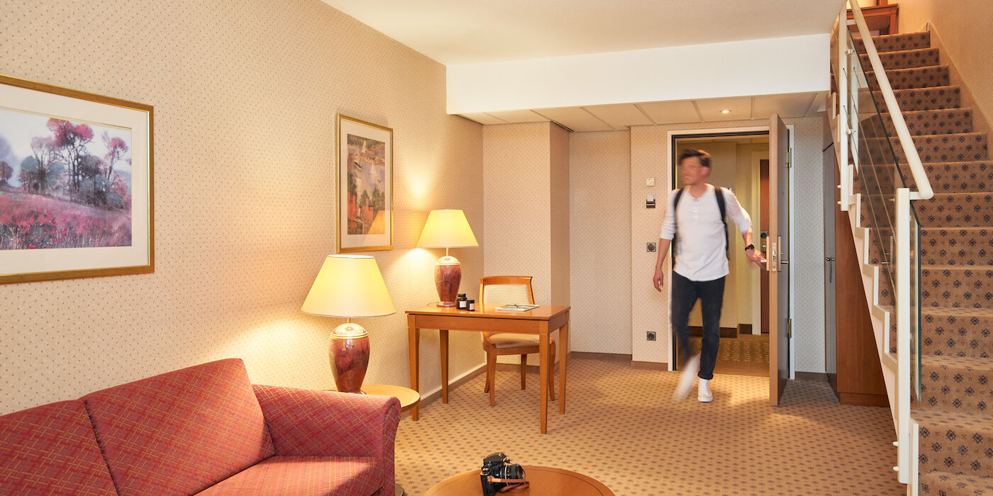 Hotel Chemnitz Co56 Zimmer Suiten Eingangbereich