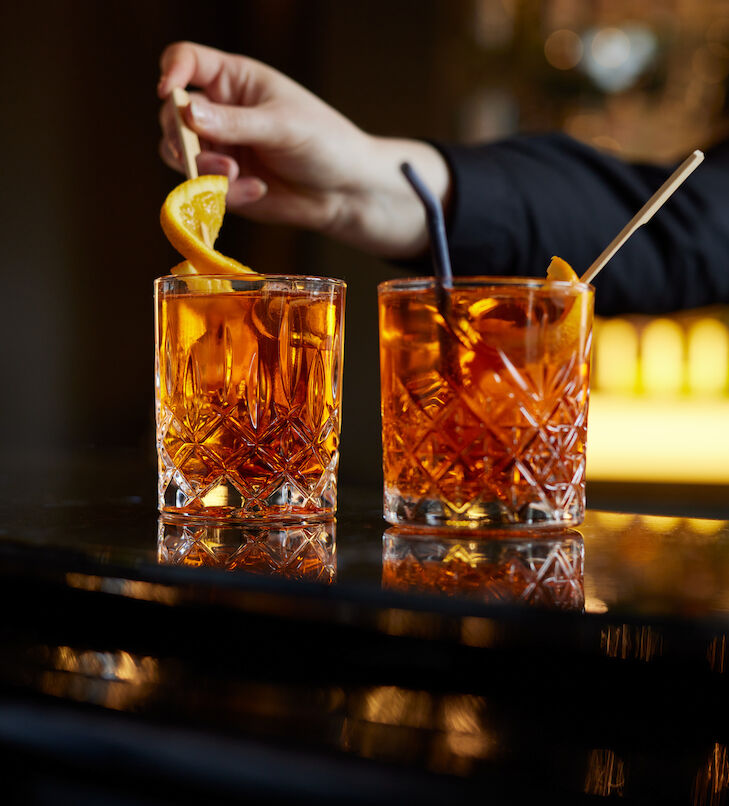 Co56 Hotel Chemnitz Bar Cocktails Auf Der Bar