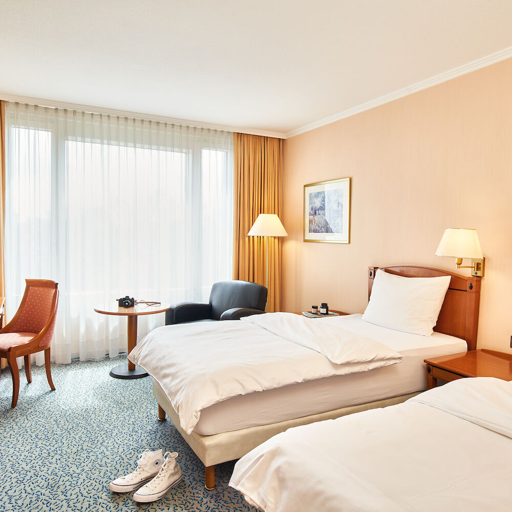Betten in Hotelzimmer - hotel chemnitz - CO56