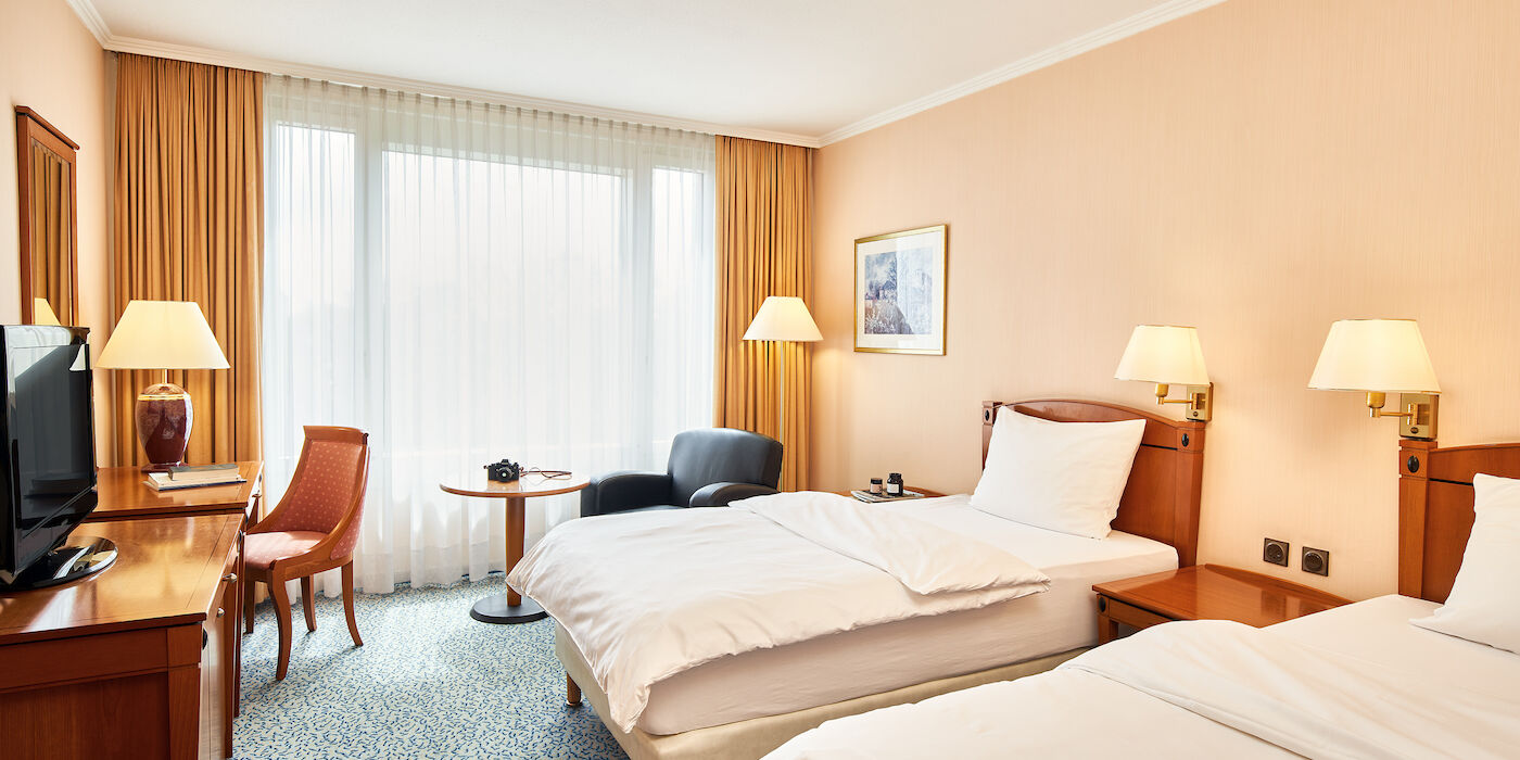 Betten in Hotelzimmer - hotel chemnitz - CO56